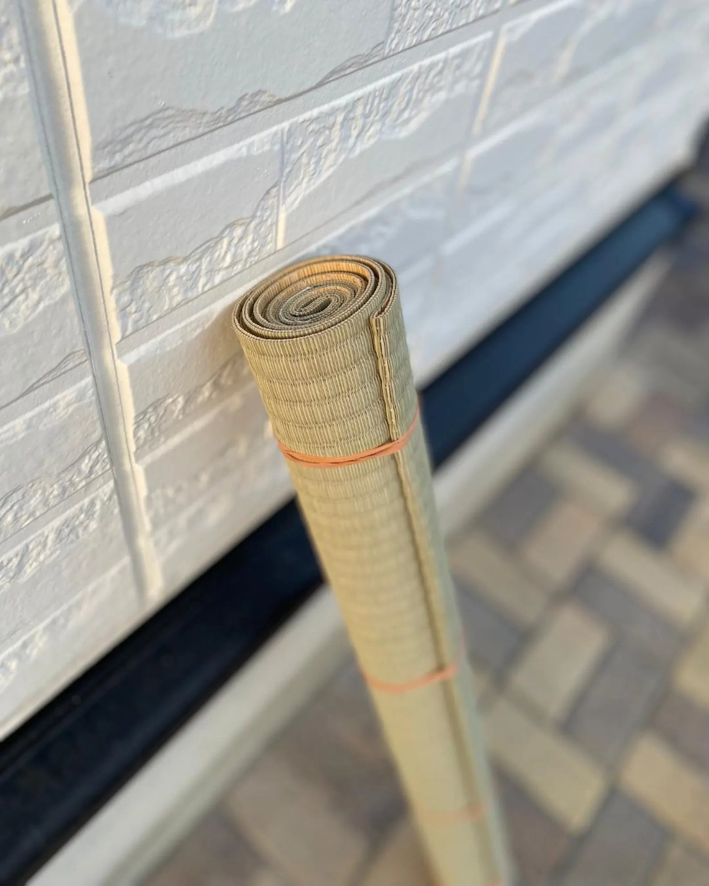 Tatami Test Cutting Roll: Authentic Tameshigiri Mat - Recycled Goza